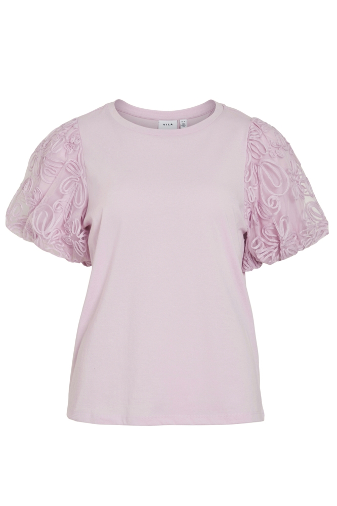 VISIMONIA O-NECK S/S TOP 14107505 WINSOME ORCHID